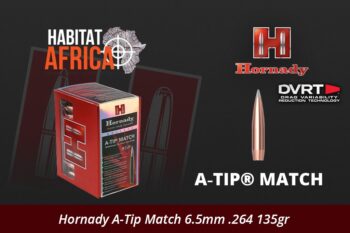 Hornady A-Tip Match 6.5mm .264 135gr Bullets 100pts
