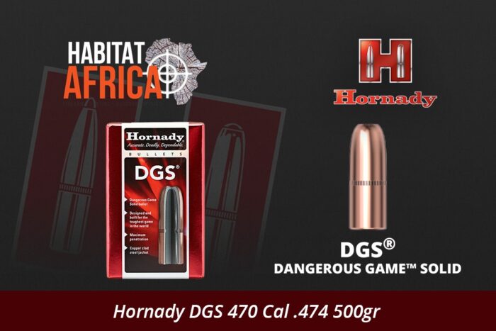 Hornady-DGS-470-Cal-.474-500gr-Bullet-Habitat-Africa