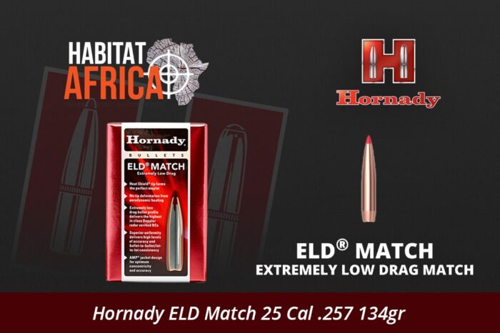 Hornady-ELD-Match-25-Cal-.257-134gr-Bullet-Habitat-Africa