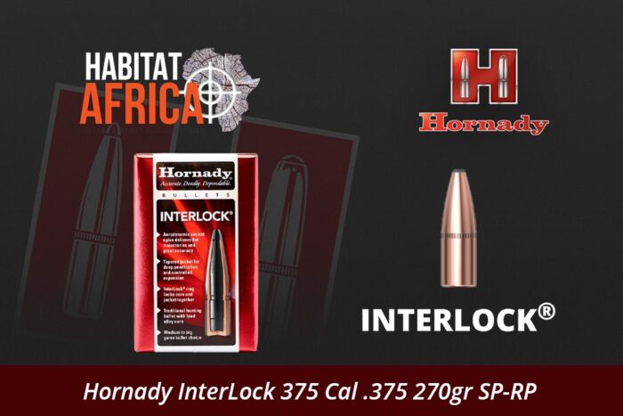 Hornady-InterLock-375-Cal-.375-270gr-SP-RP-Bullet-Habitat-Africa