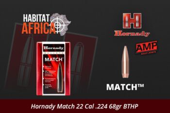 Hornady Match 22 Cal .224 68gr BTHP Load Development Pack 20pts