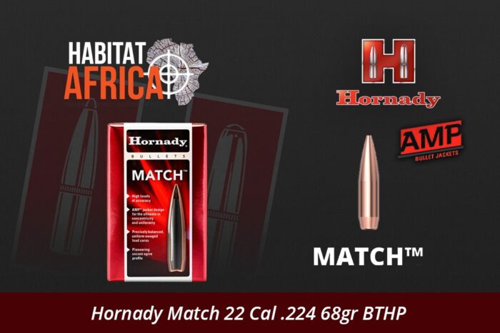 Hornady-Match-22-Cal-.224-68gr-BTHP-Bullet-Habitat-Africa
