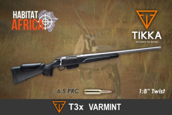 Tikka T3x 6.5 PRC Stainless Varmint 1:8″ Twist