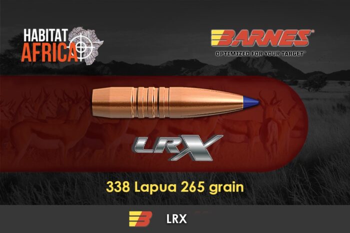 Barnes-LRX-BT-338-Lapua-.338-265gr-Bullet-Habitat-Africa
