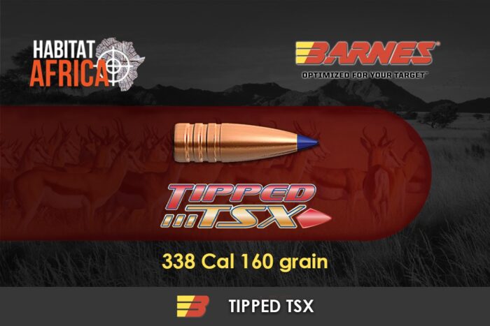 Barnes-Tipped-TSX-FB-338-Cal-.338-160gr-Bullet-Habitat-Africa
