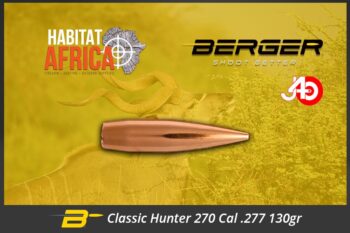 Berger Classic Hunter 270 Cal .277 130gr Bullets 100pts