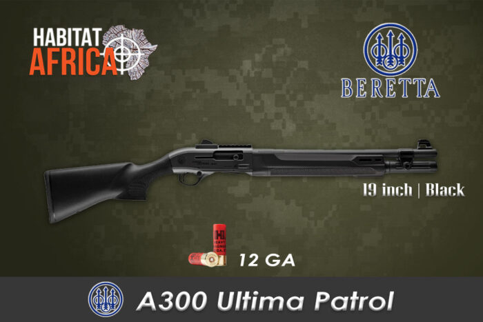 Beretta-A300-Ultima-Patrol-12GA-19inch-Black-Synthetic-Habitat-Africa