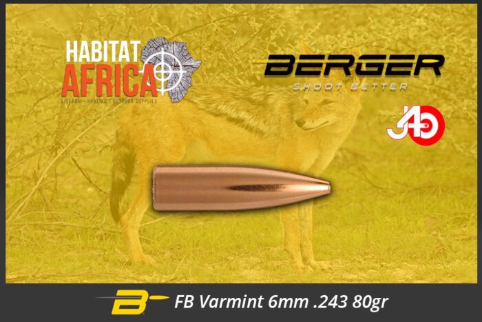 Berger-FB-Varmint-6mm-.243-80gr-Bullet-Habitat-Africa