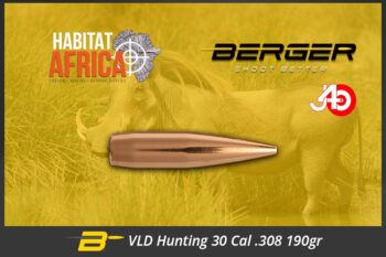 Berger VLD Hunting 30 Cal .308 190gr Load Development Pack 20pts