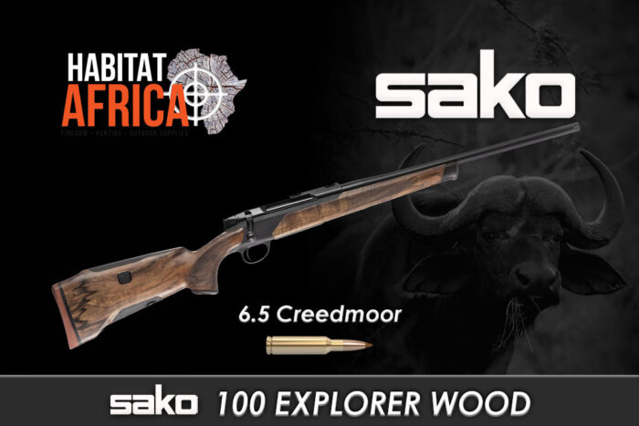 Sako-100-Explorer-Wood-Rifle-in-6.5-Creedmoor-Habitat-Africa