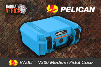 Pelican V200 Vault Medium Pistol Case Blue