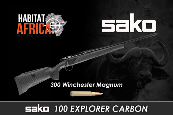 Sako-100-Explorer-Carbon-Rifle-in-300-Winchester-Magnum-Habitat-Africa