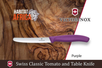 Victorinox Swiss Classic Tomato and Table Knife Purple