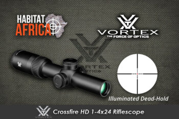 Vortex Crossfire HD 1-4×24 Riflescope Illuminated Dead-Hold Reticle
