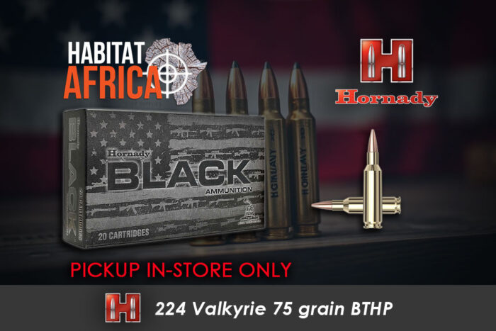 Hornady-224-Valkyrie-75-grain-BTHP-Ammunition-Habitat-Africa