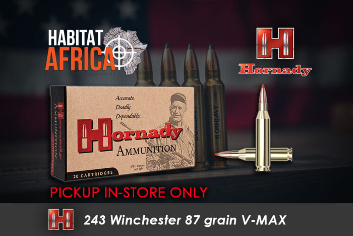 Hornady-243-Winchester-87-grain-V-MAX-Ammunition-Habitat-Africa