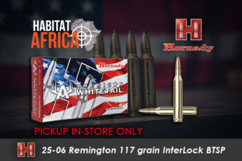 Hornady 25-06 Remington 117 grain InterLock BTSP Ammunition