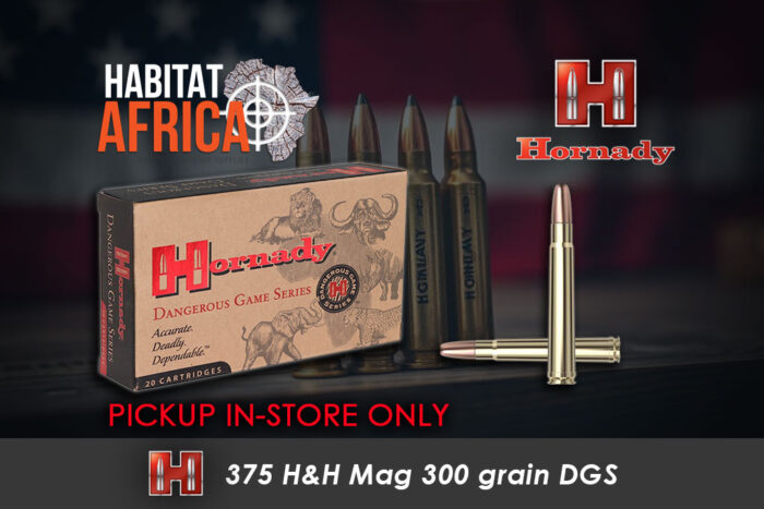 Hornady-375-H&H-Magnum-300-grain-DGS-Ammunition-Habitat-Africa