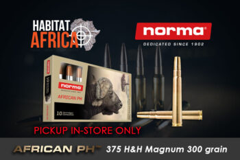 Norma African PH 375 H&H Magnum 300 grain Ammunition