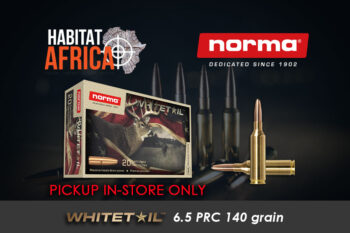Norma Whitetail 6.5 PRC 140 grain Ammunition