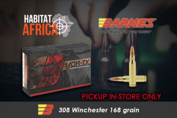 Barnes VOR-TX 308 Winchester 168 grain Ammunition