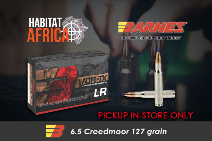 Barnes-VOR-TX-LR-6.5-Creedmoor-127-grain-Ammunition-Habitat-Africa