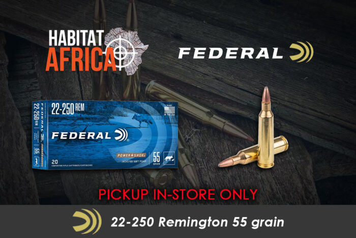 Federal-Power-Shok-22-250-Remington-55-grain-Ammunition-Habitat-Africa