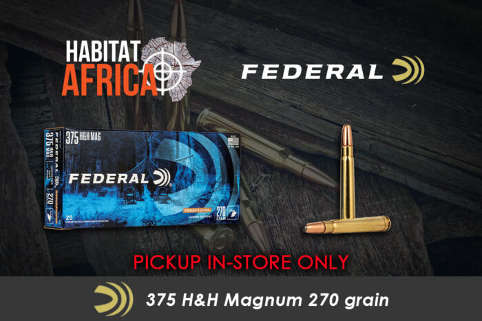Federal-Power-Shok-375-H&H-Magnum-270-grain-Ammunition-Habitat-Africa