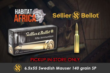 Sellier & Bellot 6.5×55 Swedish Mauser 140 grain SP Ammunition