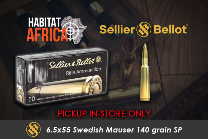 Sellier-&-Bellot-6.5x55-Swedish-Mauser-140-grain-SP-Ammunition-Habitat-Africa