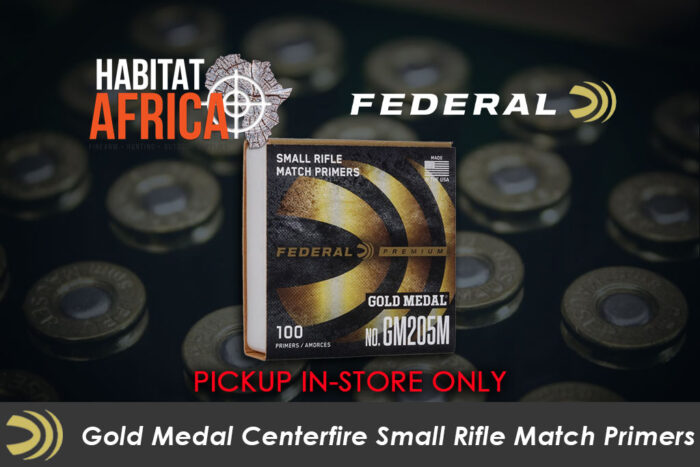 Federal No. GM205M Gold Medal Centerfire Small Rifle Match Primers