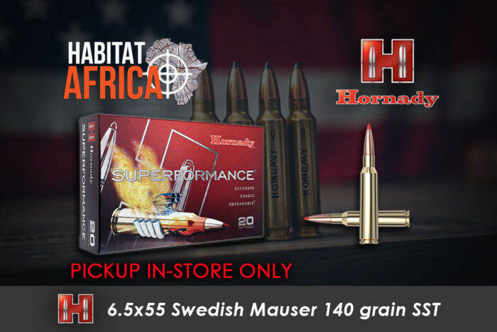 Hornady-6.5x55-Swedish-Mauser-140-grain-SST-Ammunition-Habitat-Africa