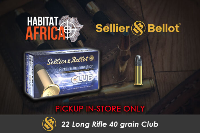 Sellier-&-Bellot-22-LR-40-grain-Club-Ammunition-Habitat-Africa