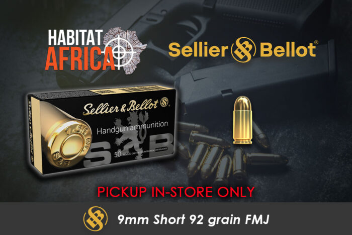 Sellier-&-Bellot-9mm-Short-92-grain-FMJ-Ammunition-Habitat-Africa