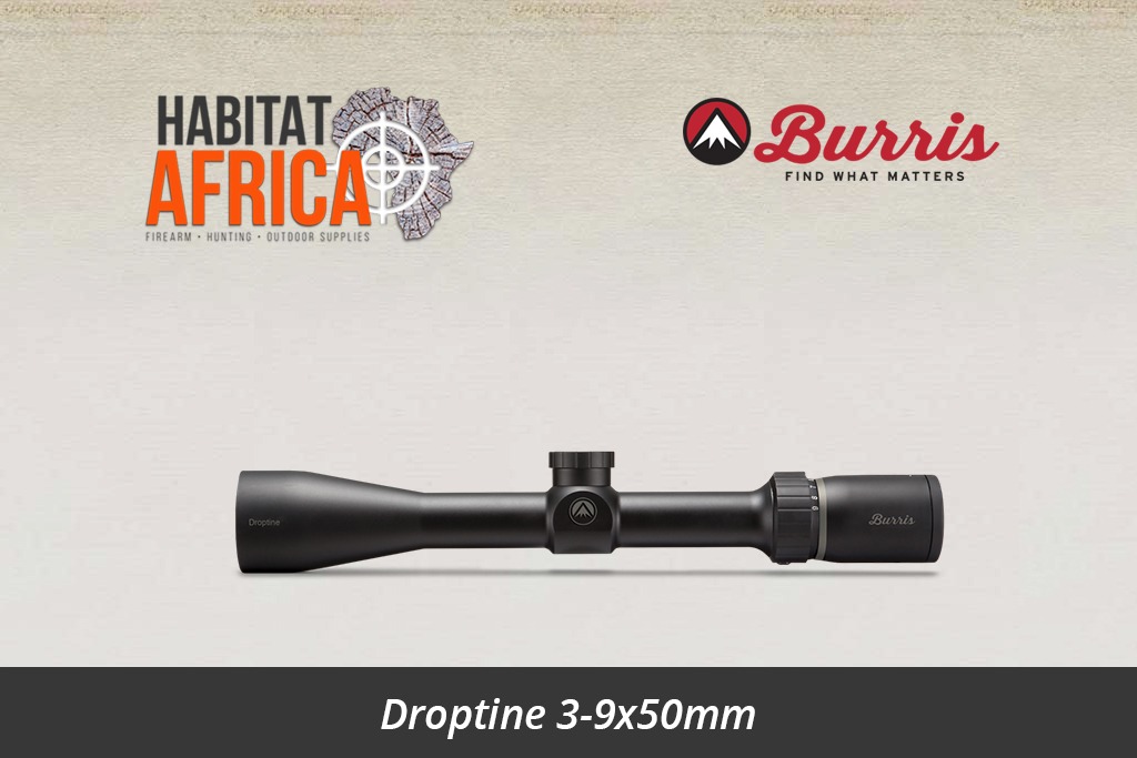Burris Droptine 3-9x50mm Riflescope with Ballistic Plex Reticle