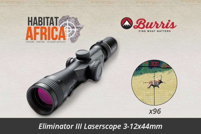 Burris Eliminator III 3-12x44mm LaserScope