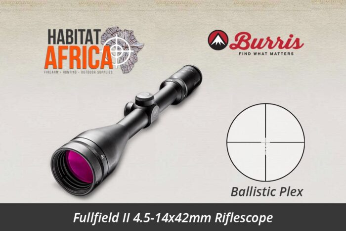Burris Fullfield II 4.5-14x42mm Ballistic Plex Reticle