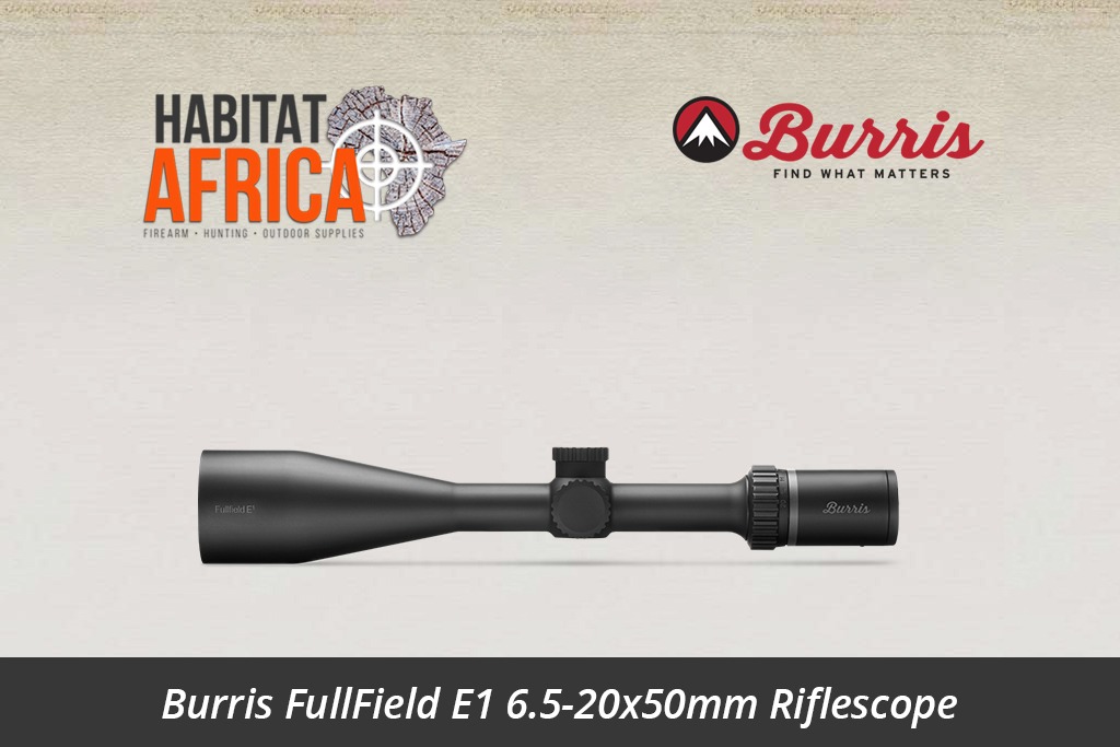 Burris FullField E1 6.5-20x50mm Ballistic Plex E1 Reticle
