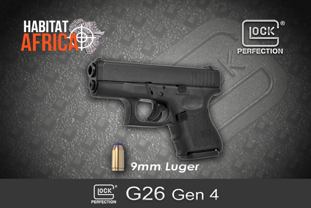 Glock 26 Gen 4 9mm Luger Habitat Africa