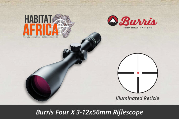 Burris Four X 3-12x56mm Illuminated Reticle