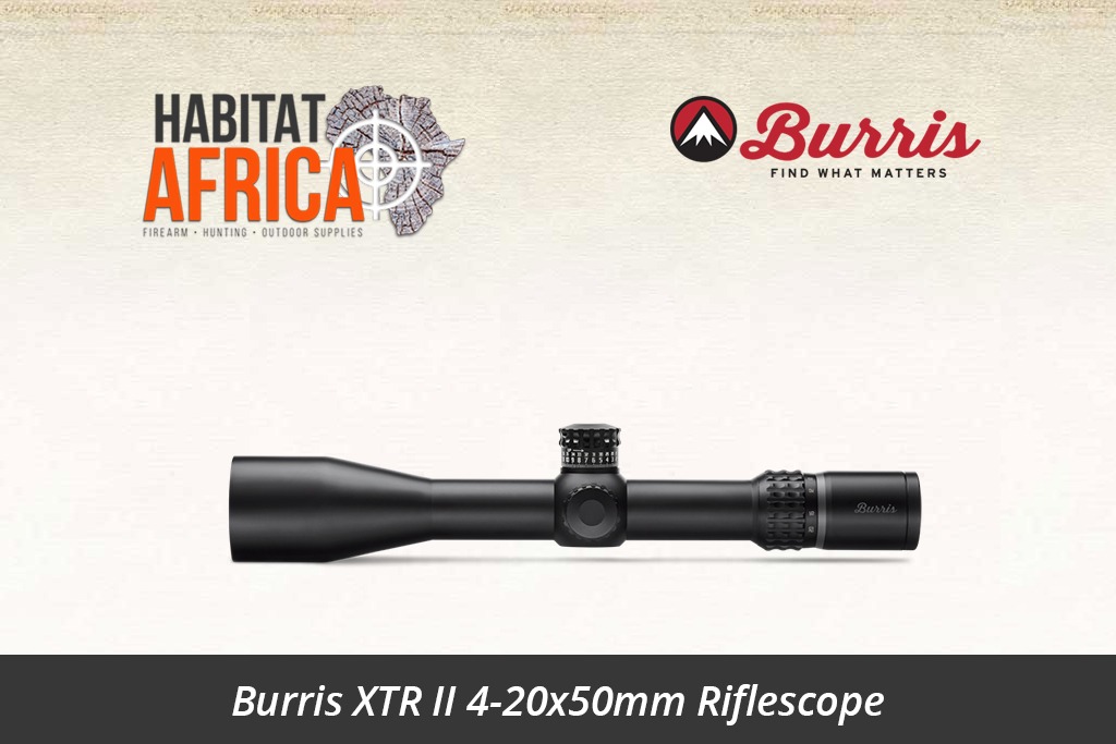 Burris XTR II 4-20x50mm Riflescope SCR MOA Reticle