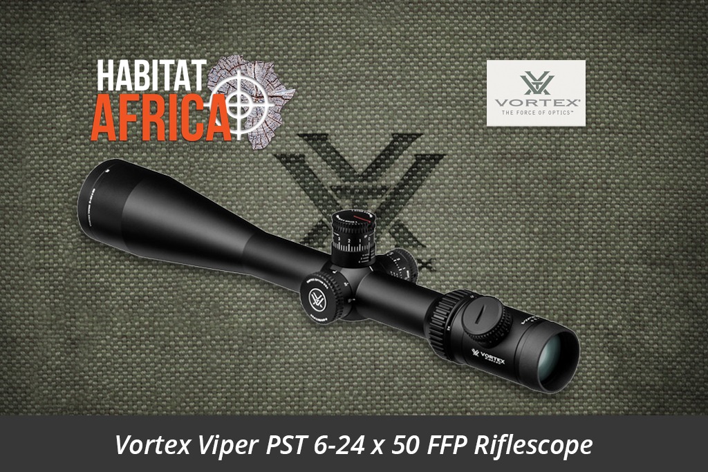 Vortex Viper PST 6-24 x 50 FFP Riflescope EBR-2C MOA Reticle Optic