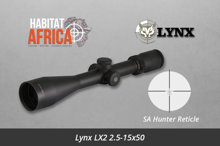 Lynx LX2 2.5-15x50 SA Hunter Reticle