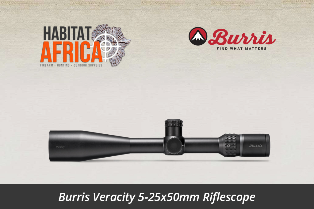 Burris Veracity 5-25x50mm Riflescope E1 Ballistic Plex FFP Varmint Reticle
