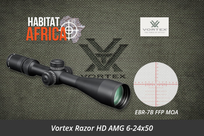 Vortex Razor HD AMG 6-24x50 Riflescope EBR-7B FFP MOA Reticle - Habitat Africa | Gun Shop | South Africa