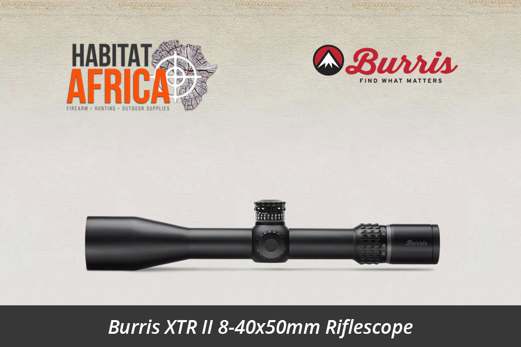 Burris XTR II 8-40x50mm Riflescope F-Class MOA Reticle