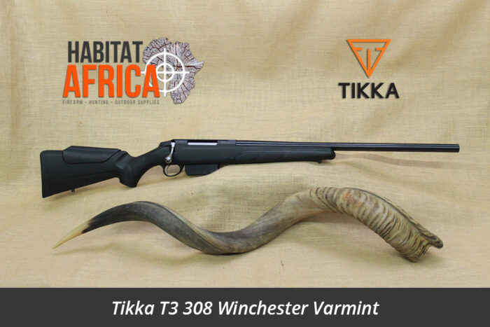 Tikka T3 308 Winchester Varmint Blued Rifle - Habitat Africa | Gun Shop | South Africa