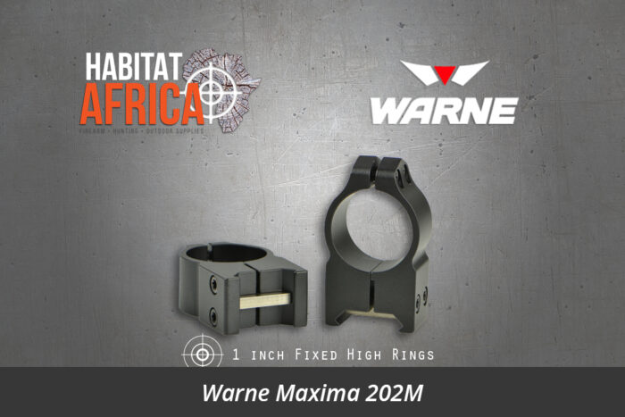 Warne Maxima 202M 1 inch Fixed High Rings