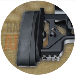 Tikka Adjustable Recoilpad Habitat Africa Tikka T3x TAC A1 308 Winchester 16 Inch