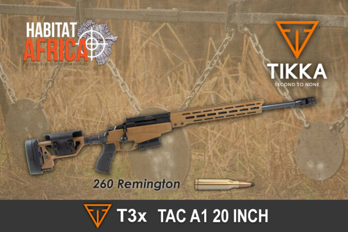 Tikka-T3x-TAC-A1-20-Inch-260-Remington-Coyote-Brown-Habitat-Africa